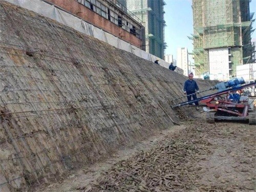沙河口建筑边坡支护