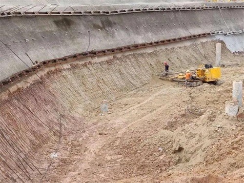 沙河口基坑边坡加固